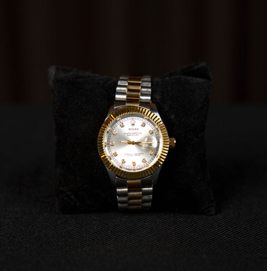 Rolex Datejust 41mm Gold and silver.