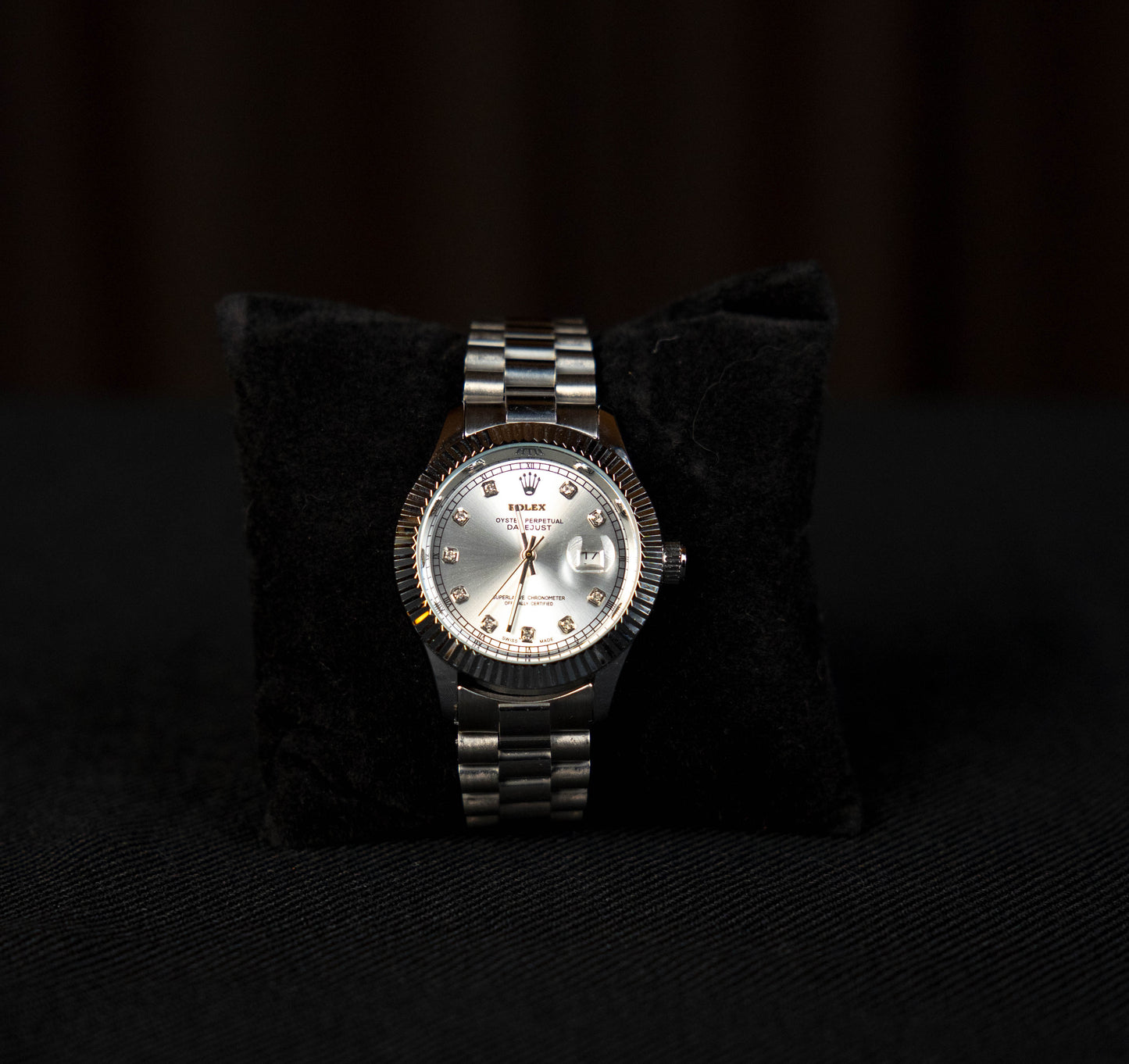 Rolex Datejust 41mm Silver dial.