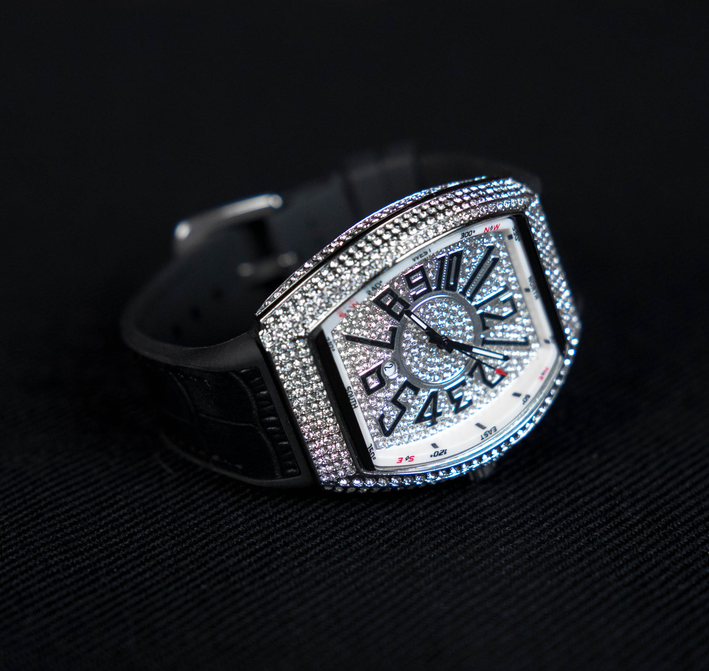 FRANCK MULLER-VANGUARD ICED OUT